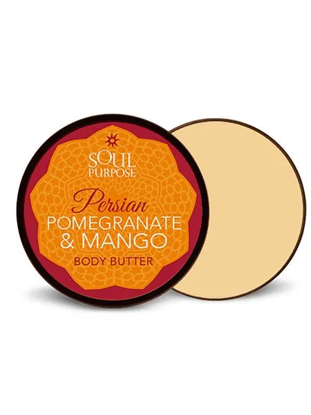 Persian Pomegranate Mango Body Butter - 4 oz. - Youngevity Spa and Beauty supplement product image.