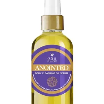 Anointed Body Cleansing Oil Serum 4 oz - Youngevity Spa and Beauty supplement product image.