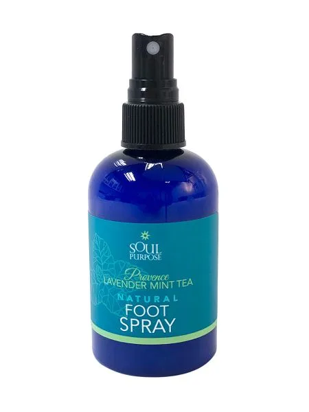 Provence Lavender Mint Tea Natural Foot Spray - 4.43 oz - Youngevity Spa and Beauty supplement product image.