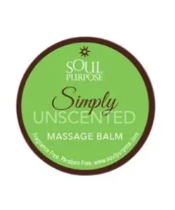Simply Unscented Massage Balm - 0.5 oz. - Youngevity Spa and Beauty supplement product image.