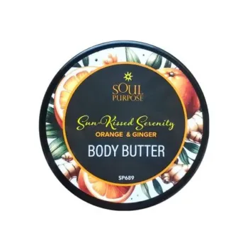 Sunkissed Citrus Ginger Body Butter - Youngevity Spa and Beauty supplement product image.