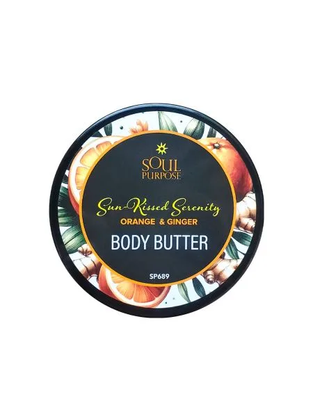 Sunkissed Citrus Ginger Body Butter - Youngevity Spa and Beauty supplement product image.