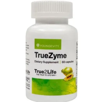 TrueZyme - 60 capsules - Youngevity Health Nutrition supplement product image.