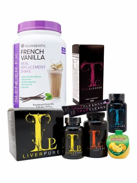 Premiere 30 Day Liver Pure Detox (French Vanilla) - Youngevity Health Nutrition supplement product image.