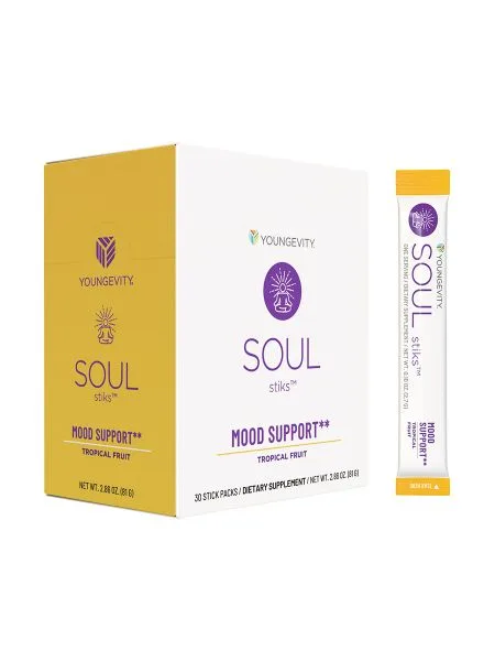 SOUL Stiks - Youngevity Health Nutrition supplement product image.