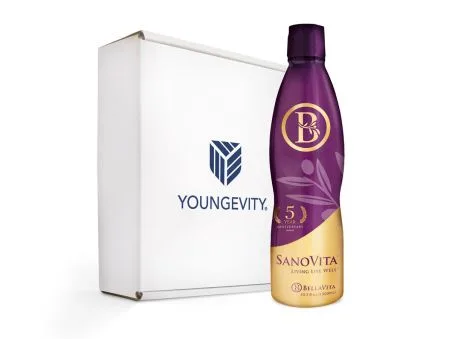 SanoVita (1 Bottle) - Youngevity Food and Beverage supplement product image.