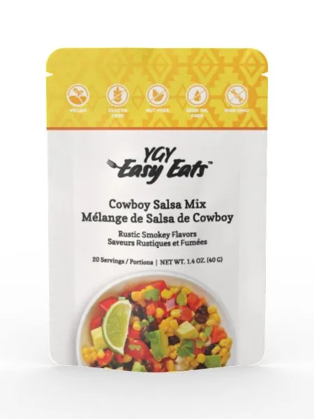 YGY Easy Eats Cowboy Salsa Mix - Youngevity Food and Beverage supplement product image.