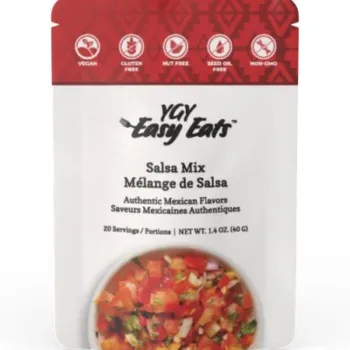 YGY Easy Eats Salsa Mix - Youngevity Food and Beverage supplement product image.
