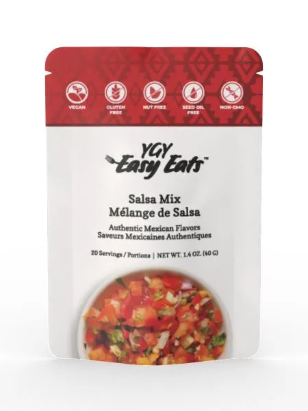 YGY Easy Eats Salsa Mix - Youngevity Food and Beverage supplement product image.