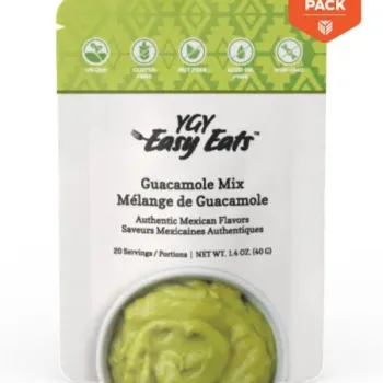 YGY Easy Eats Guacamole Mix - 10 Pack - Youngevity Food and Beverage supplement product image.