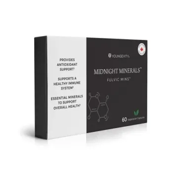 Midnight Minerals Fulvic Mins - Youngevity Health Nutrition supplement product image.