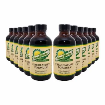 Circulatory Formula (4oz) - 12 Pack - Youngevity Health Nutrition supplement product image.