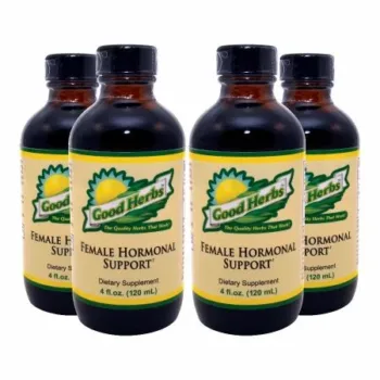 Female Hormonal Support (4oz) - 4 Pack - Youngevity Health Nutrition supplement product image.