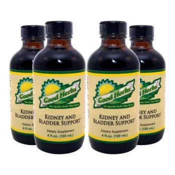 Kidney and Bladder Support (4oz) - 4 Pack - Youngevity Health Nutrition supplement product image.