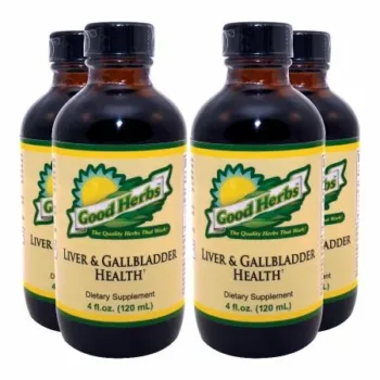 Liver and Gallbladder Health (4oz) - 4 Pack - Youngevity Health Nutrition supplement product image.