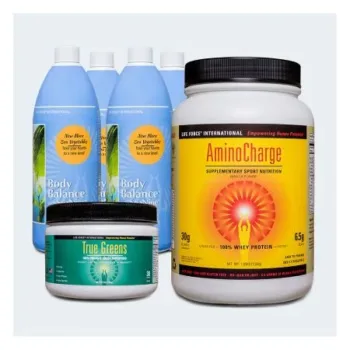 Healthy Lean & Green Powder - Youngevity Health Nutrition supplement product image.