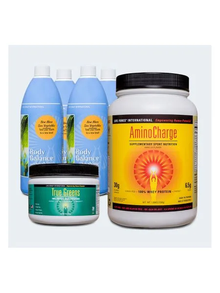 Healthy Lean & Green Powder - Youngevity Health Nutrition supplement product image.