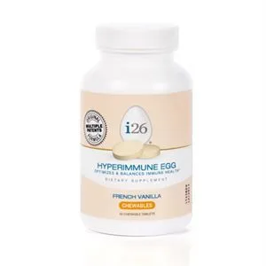 i26 French Vanilla Chewables - 45 Tablets - Youngevity Health Nutrition supplement product image.