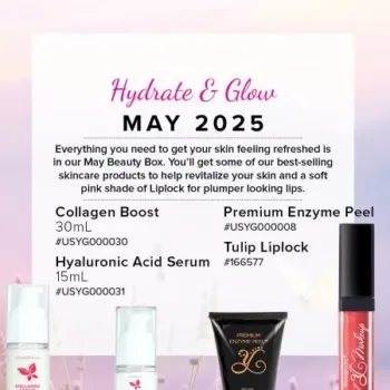 Mineral Makeup of the Month Club - May 2025 - Youngevity Spa and Beauty supplement product image.