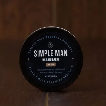 Simple Man Alibi Beard Balm 2 oz - Youngevity Spa and Beauty supplement product image.