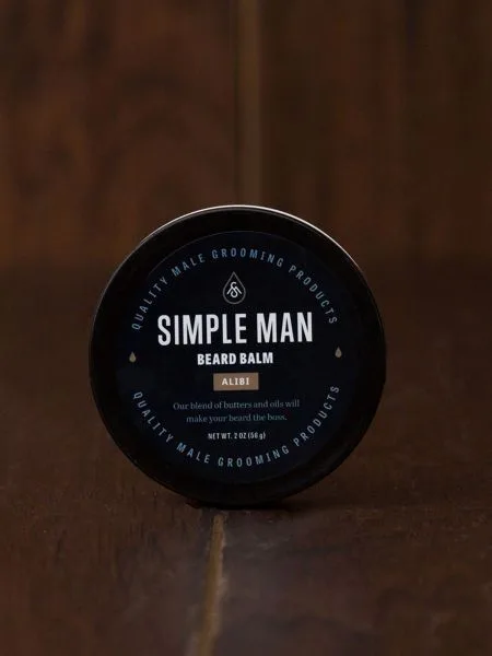 Simple Man Alibi Beard Balm 2 oz - Youngevity Spa and Beauty supplement product image.