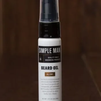 Simple Man Alibi Beard Oil 1oz - Youngevity Spa and Beauty supplement product image.