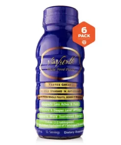 ViaViente Whole Food Puree 6 pack (6-8oz Bottles) - Youngevity Health Nutrition supplement product image.