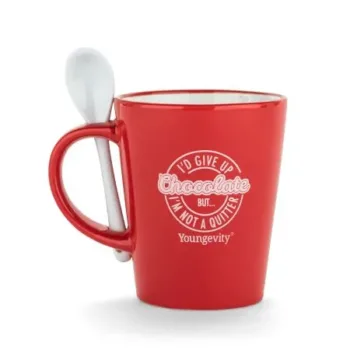 Youngevity Hot Chocolate and Coffee Mug - Youngevity Home and Family supplement product image.