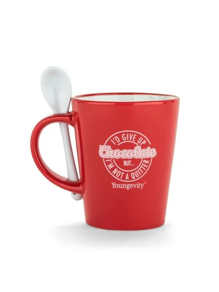 Youngevity Hot Chocolate and Coffee Mug - Youngevity Home and Family supplement product image.