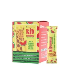 Kidsprinklz Watermelon Mist - Multi-Vitamin Powder - Youngevity Health Nutrition supplement product image.