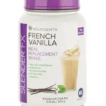 Slender FX Meal Replacement Shake - French Vanilla - Youngevity Health Nutrition supplement product image.