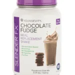 Slender FX Meal Replacement Shake - Chocolate Fudge - Youngevity Health Nutrition supplement product image.