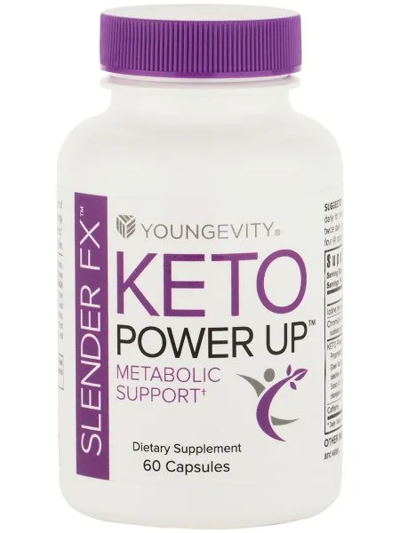 Slender FX Keto Power Up - Youngevity Health Nutrition supplement product image.