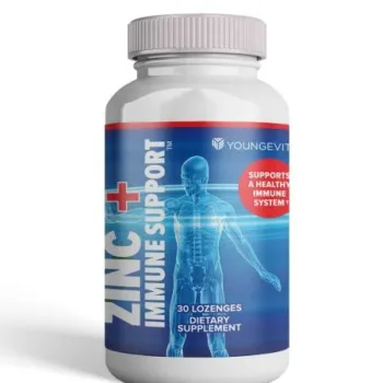 Zinc + Immune Support - Youngevity Health Nutrition supplement product image.
