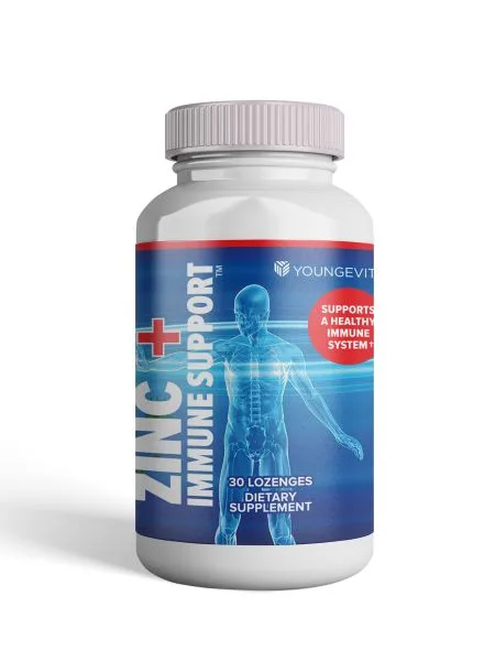 Zinc + Immune Support - Youngevity Health Nutrition supplement product image.