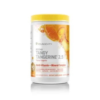 Beyond Tangy Tangerine (BTT) 2.5 Canister - Youngevity Health Nutrition supplement product image.