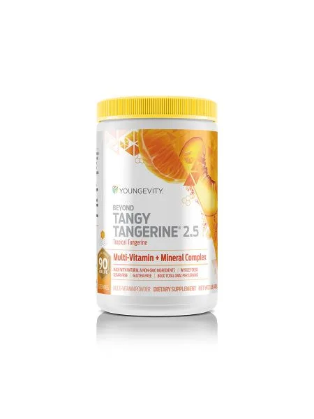 Beyond Tangy Tangerine (BTT) 2.5 Canister - Youngevity Health Nutrition supplement product image.