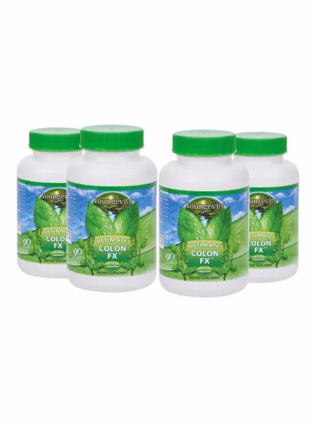 Ultimate Colon FX - 90 capsules (4 Pack) - Youngevity Health Nutrition supplement product image.