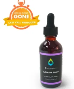 Ultimate Zinc - Youngevity Health Nutrition supplement product image.
