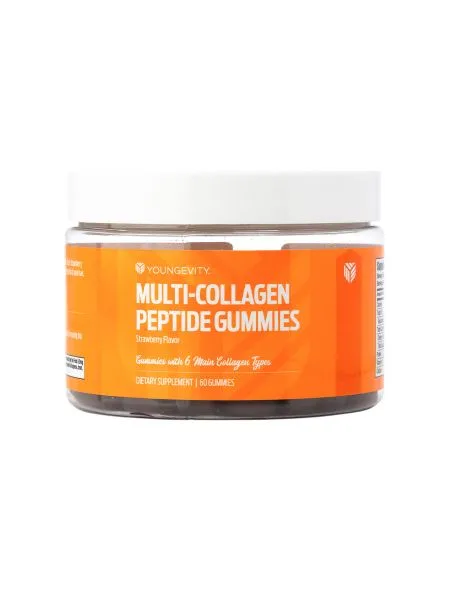 Multi-Collagen Peptide Gummies - Youngevity Health Nutrition supplement product image.