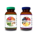 18 Daily Super Fruit Blend & 20 Daily Super Veggie Blend - Youngevity Health Nutrition supplement product image.