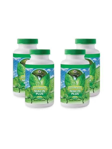 Ultimate Niacin Plus (4 Pack) - Youngevity Health Nutrition supplement product image.