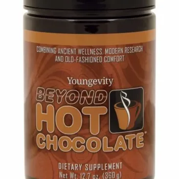 Beyond Hot Chocolate - 360G Canister - Youngevity Health Nutrition supplement product image.