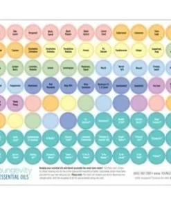 Essential Oil Sticker Sheet - Youngevity Essential Oils supplement product image.