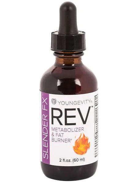 Slender FX Rev - Youngevity Health Nutrition supplement product image.
