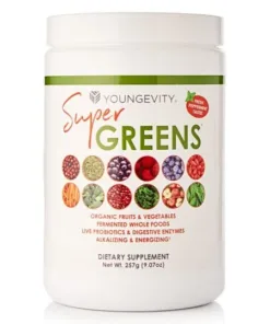 Youngevity Super Greens Canister - Youngevity Health Nutrition supplement product image.