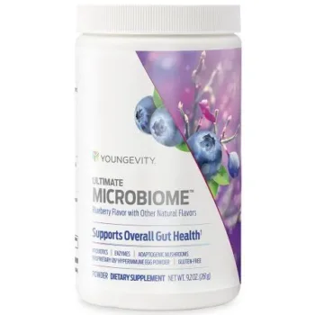 Ultimate Microbiome - Youngevity Health Nutrition supplement product image.