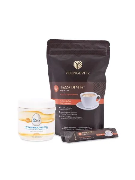 i26 Instant Coffee Combo - Youngevity Health Nutrition supplement product image.