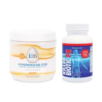 i26 Killer Biotic Combo - Youngevity Health Nutrition supplement product image.