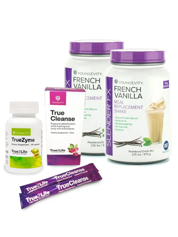 Healthy Weight Loss French Vanilla - Youngevity Health Nutrition supplement product image.